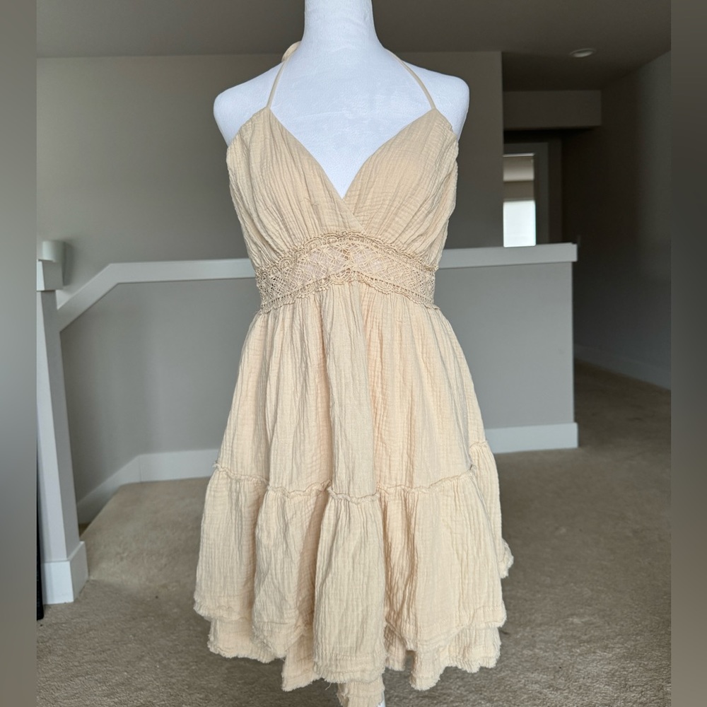 SHEIN Halter Mini Dress